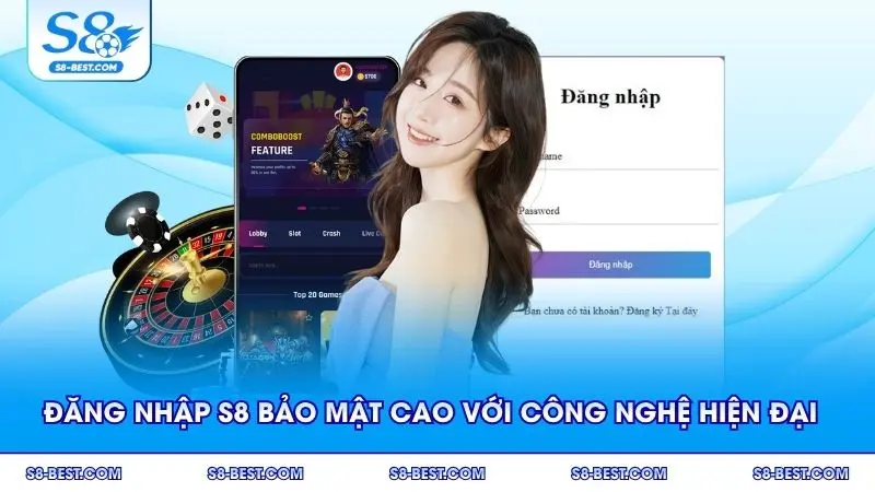 Đăng nhập S8 bảo mật cao với công nghệ hiện đại
