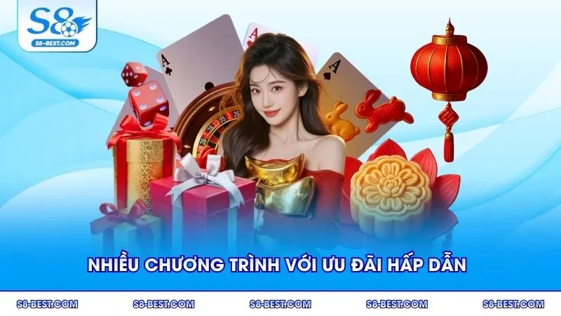 Nhiều chương trình giới thiệu S8 với ưu đãi hấp dẫn chờ đón
